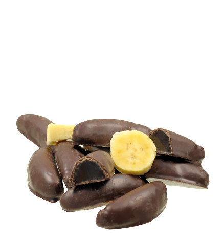 Geleebananen in Edelbitterschokolade *v*
