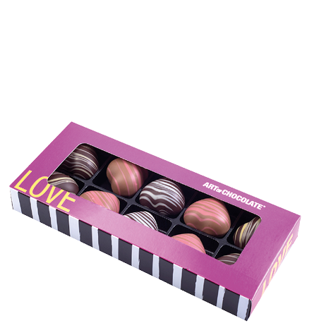Erdbeerherzen | ARTofCHOCOLATE